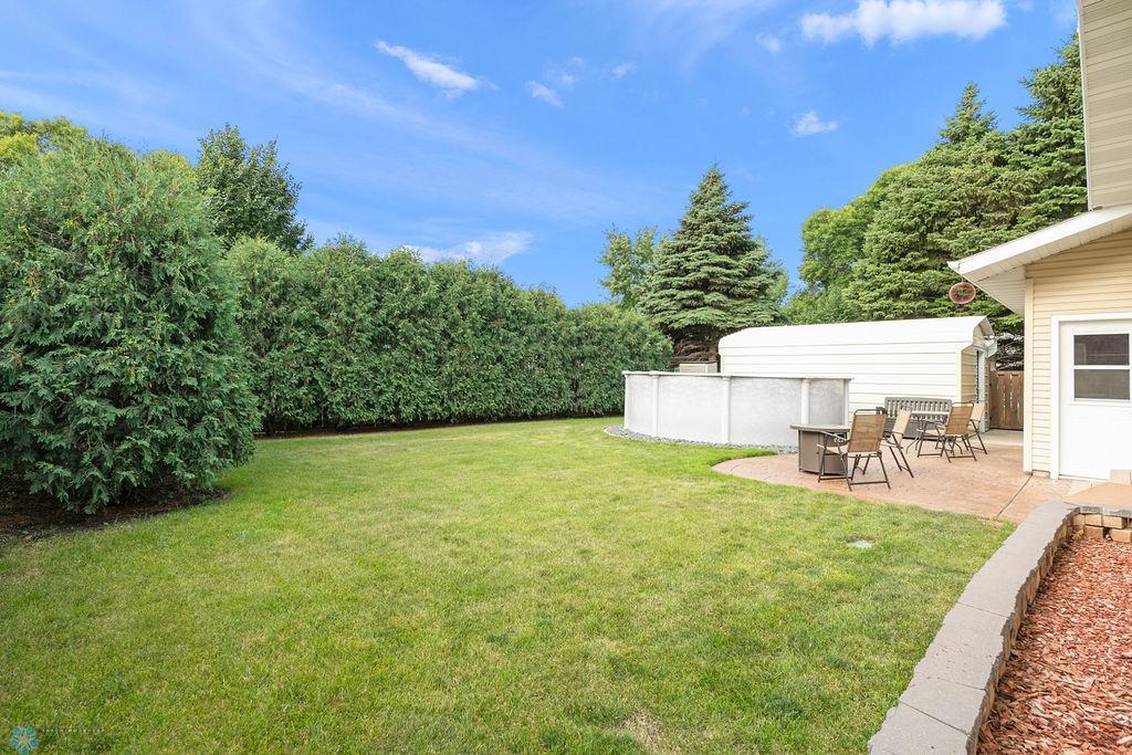 private back yard