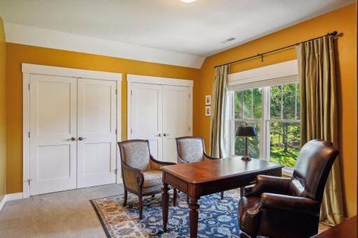 Upper level office, could double as another bedroom