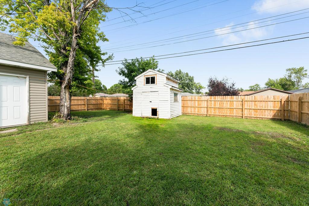 Backyard with Shed