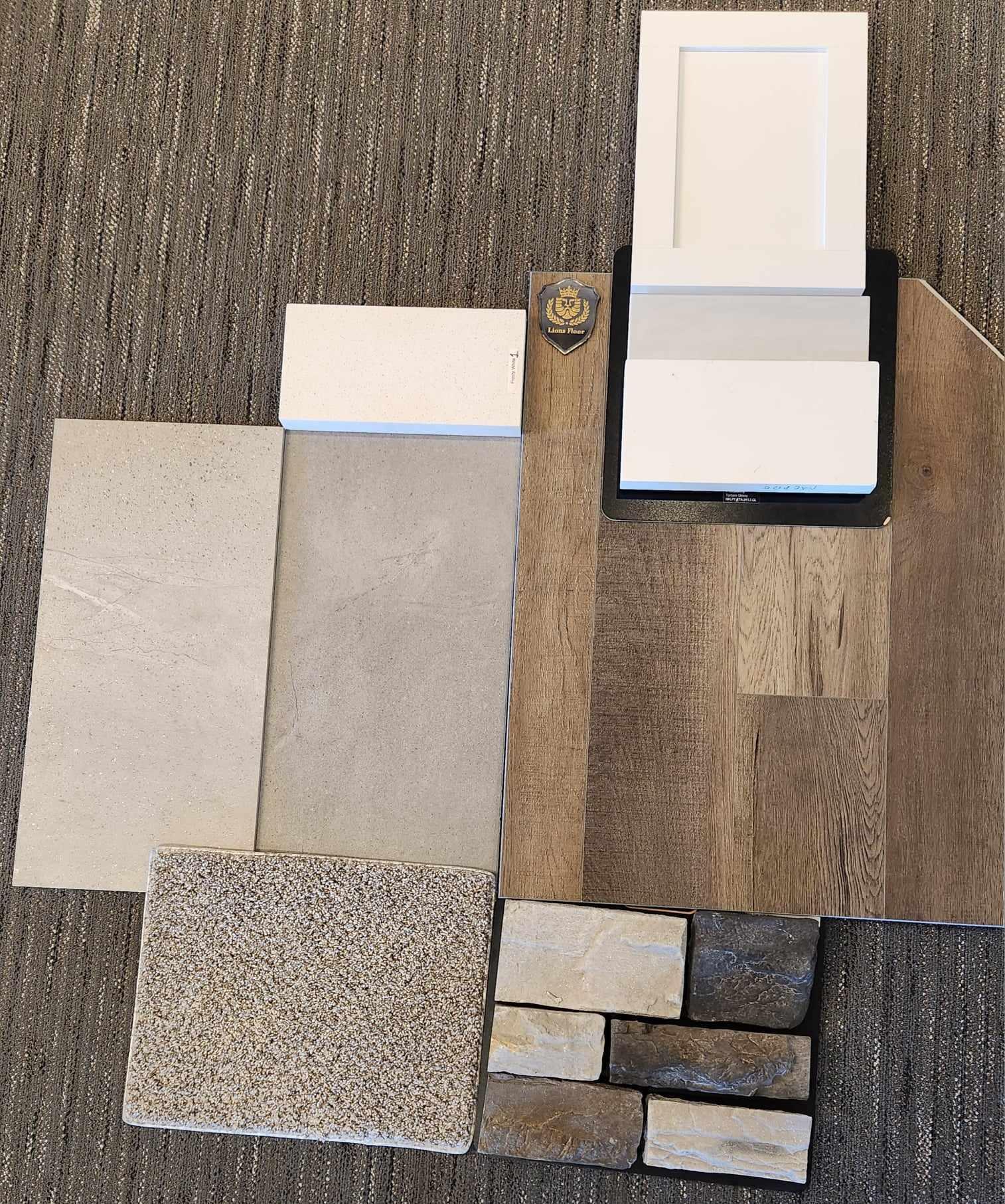 Interior pre-selected colors!