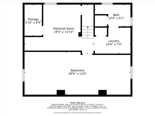 Basement floor plan