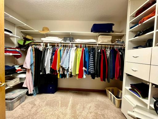 Large walk-in closet