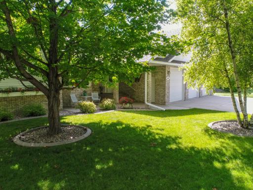 Beautiful front lawn