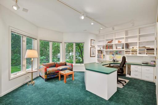 Large, lower level office could be converted into another bedroom