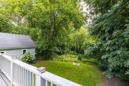 Incredible privacy and views in the backyard