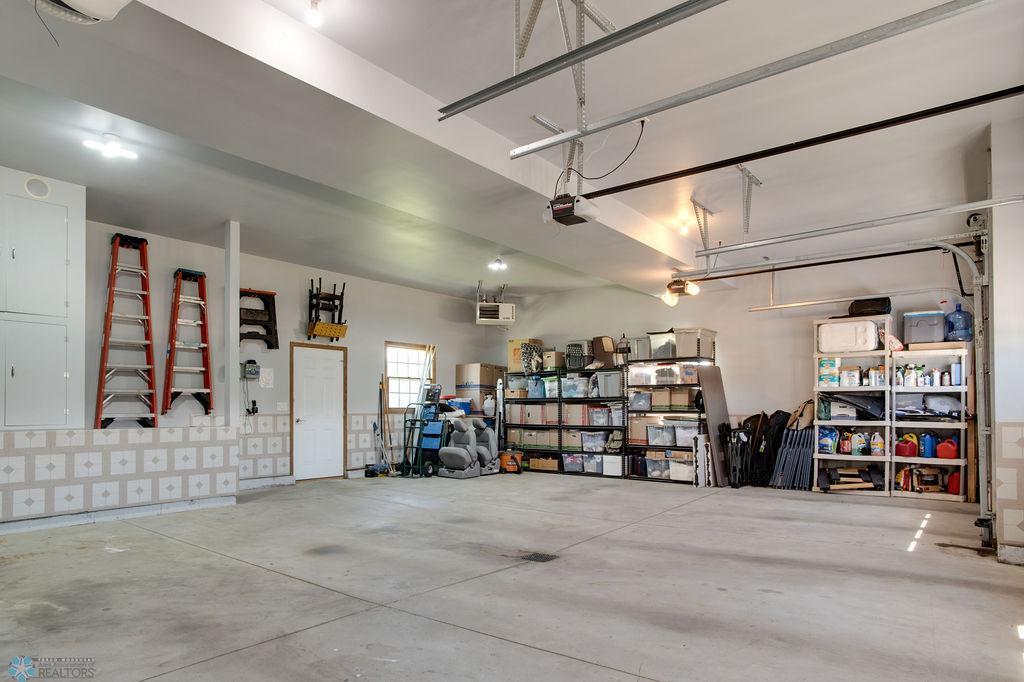 Heated garage