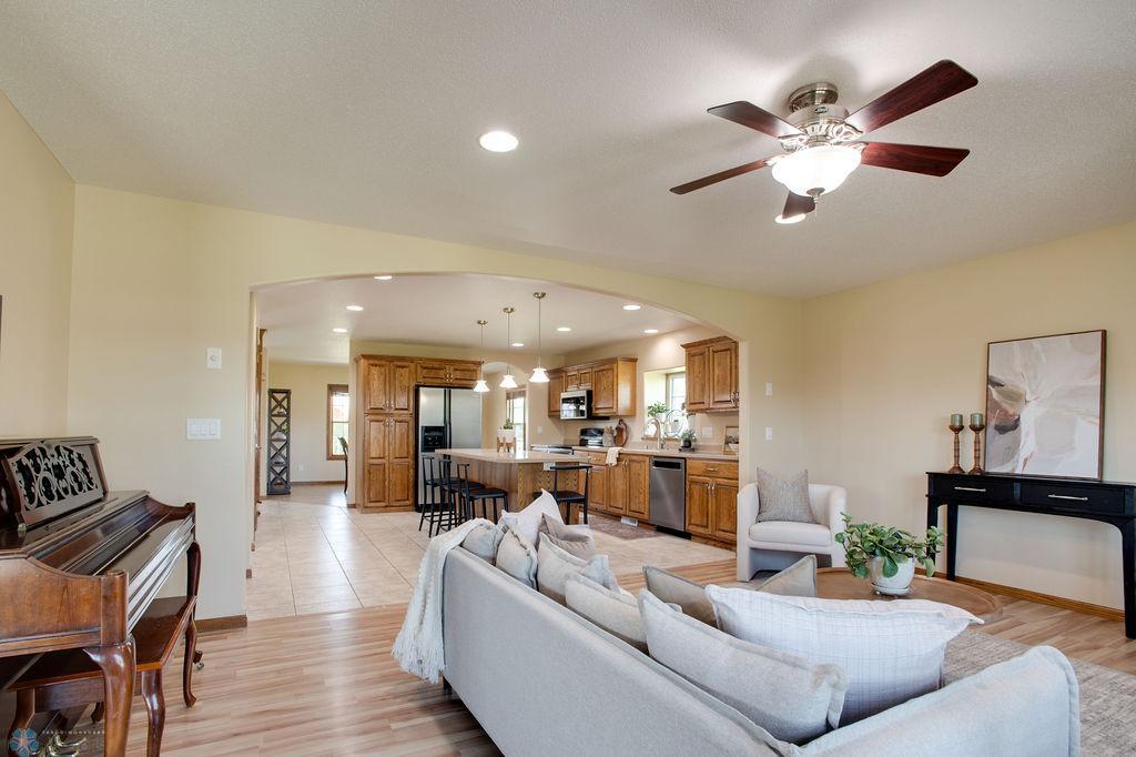 Open floor plan