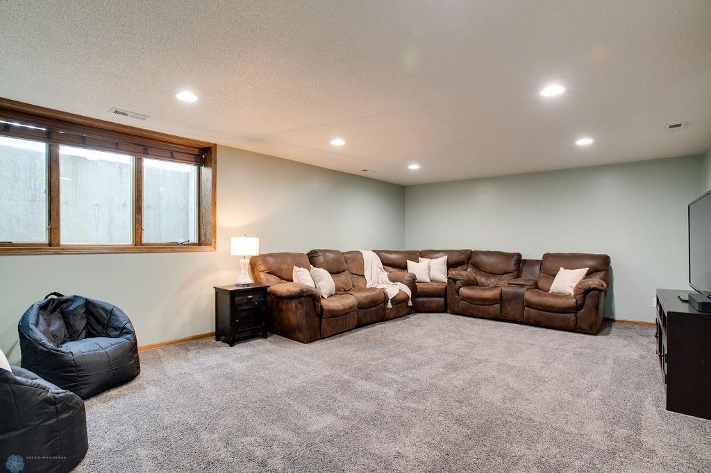 Basement family room