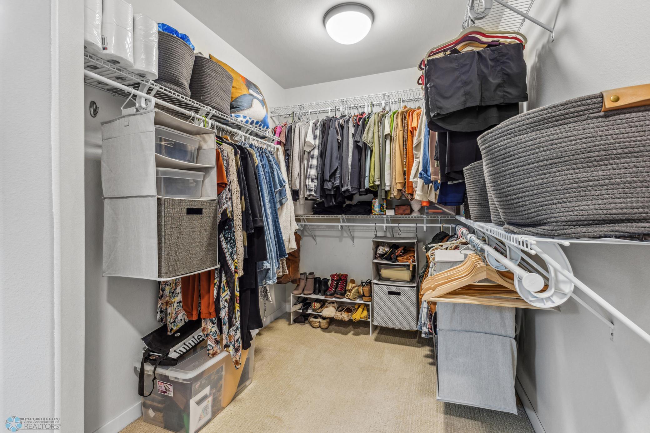 Primary Walk In Closet