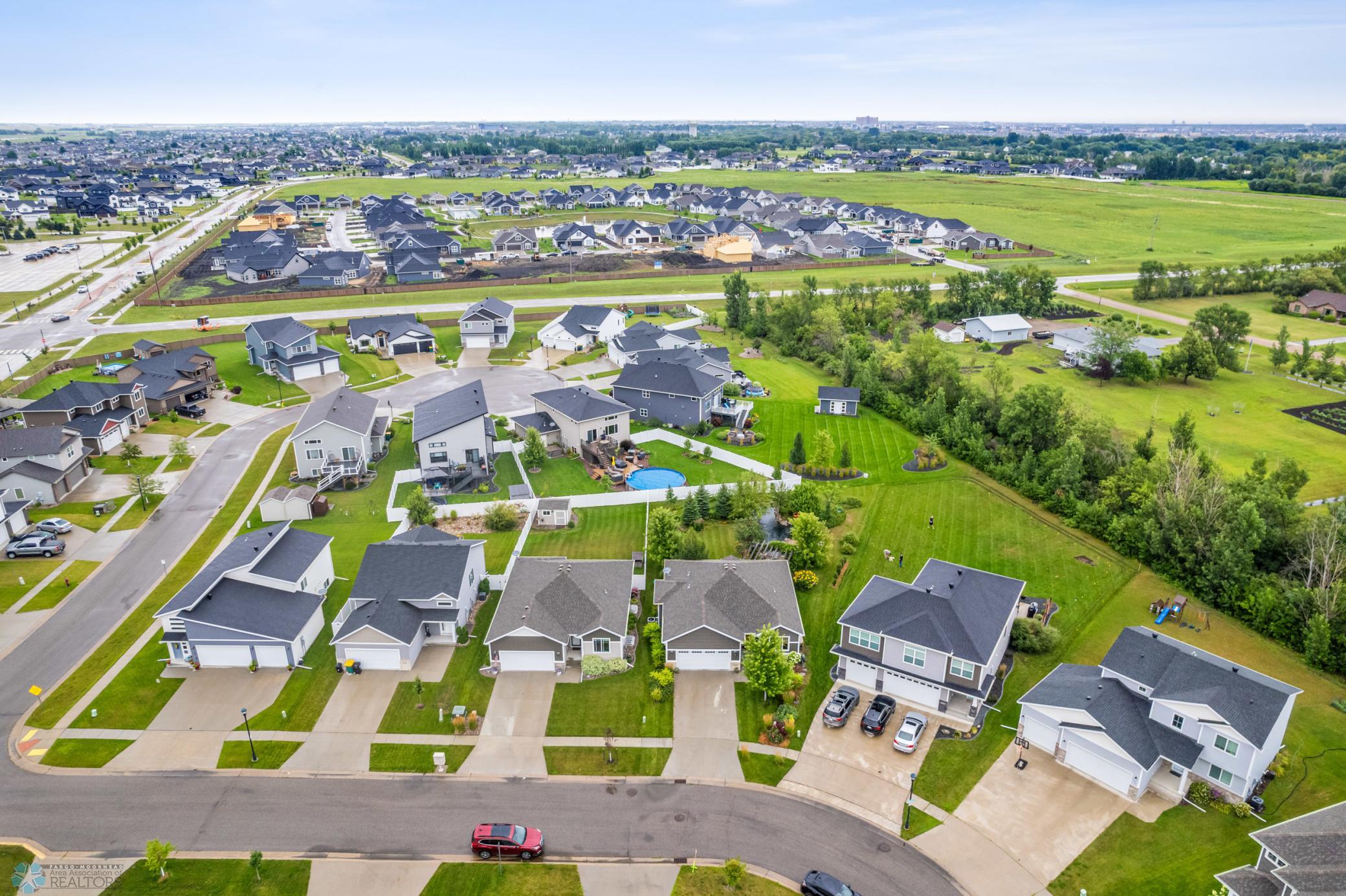 Aerial View of Wilds Neighborhood