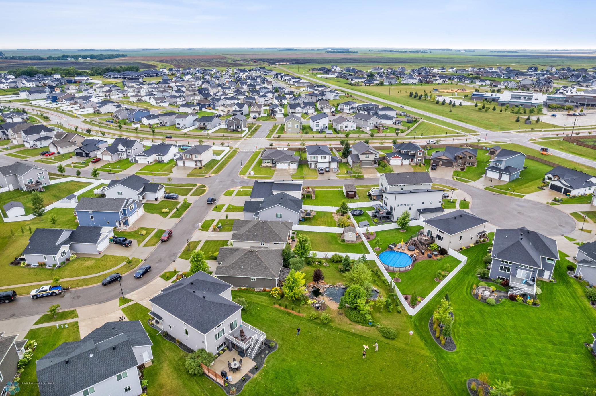 Aerial View of Wilds Neighborhood