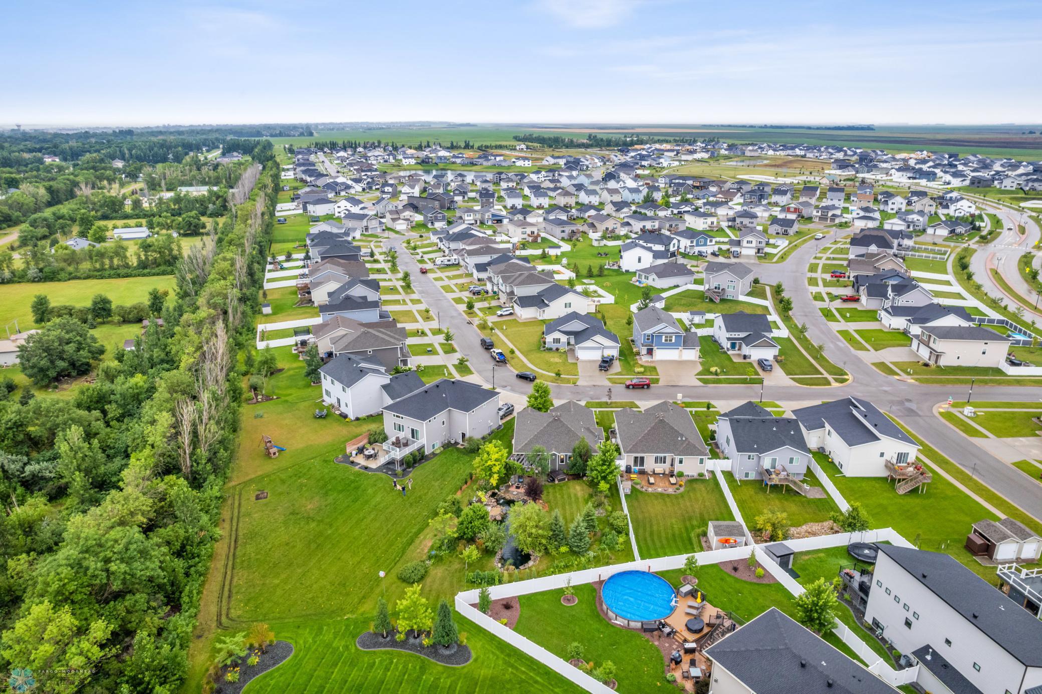 Aerial View of Wilds Neighborhood