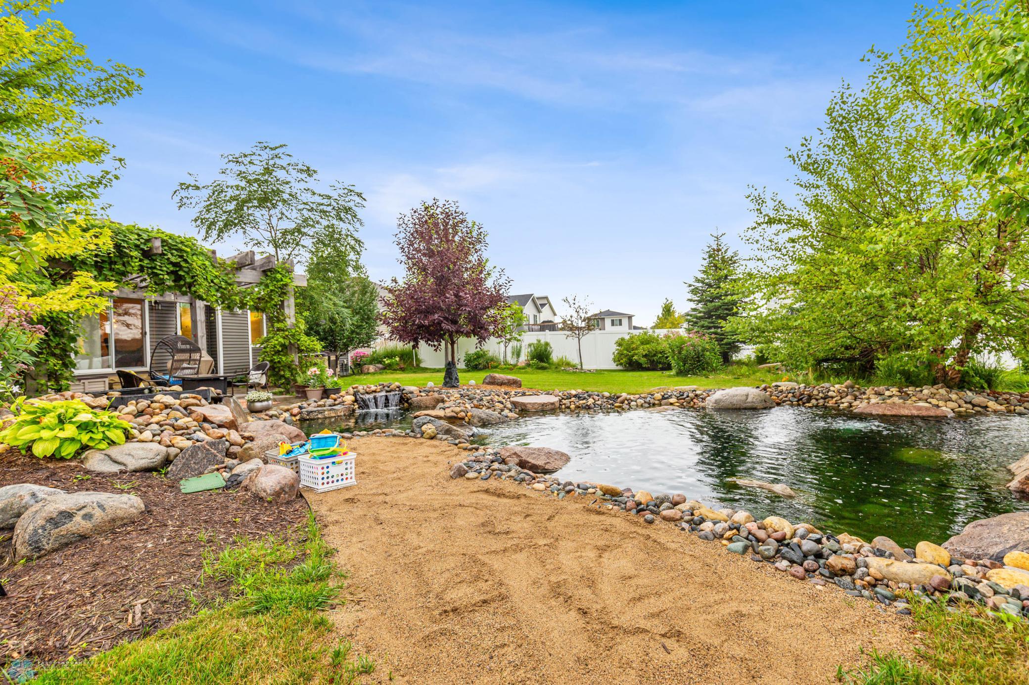 Sandy Area Next to Pond