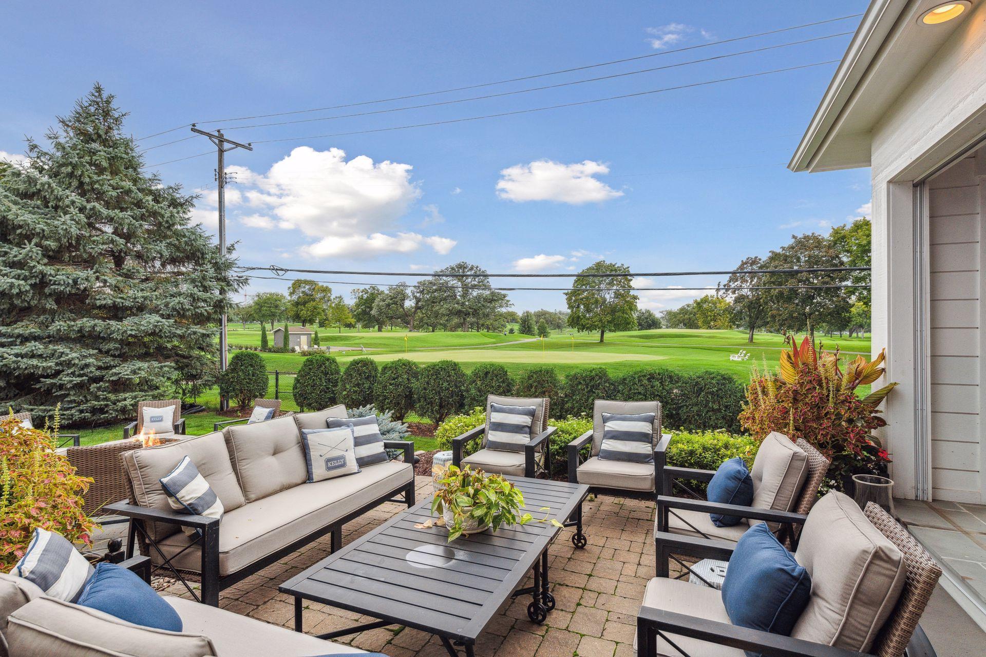 Views of the golf course