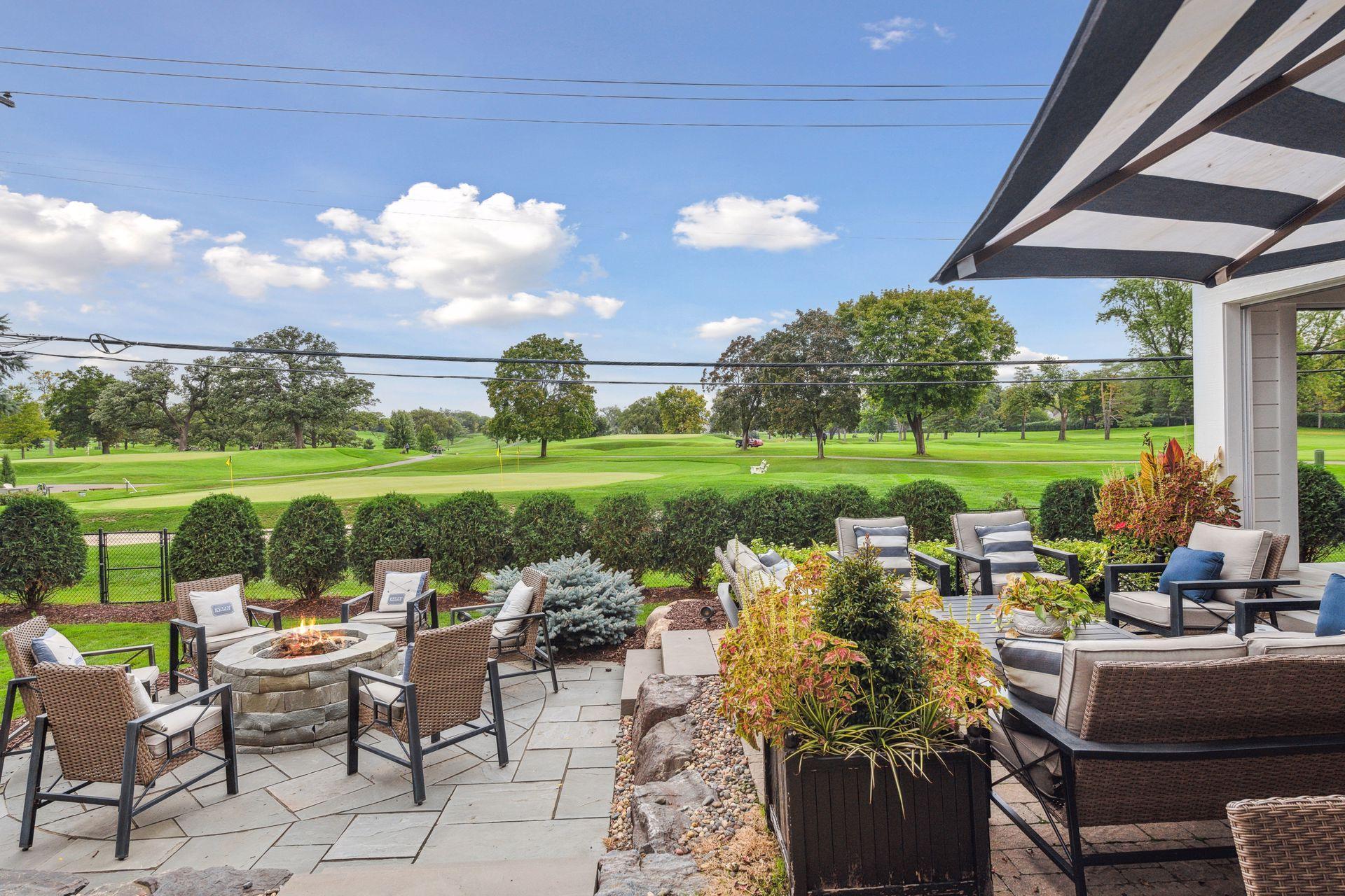 Views of the golf course