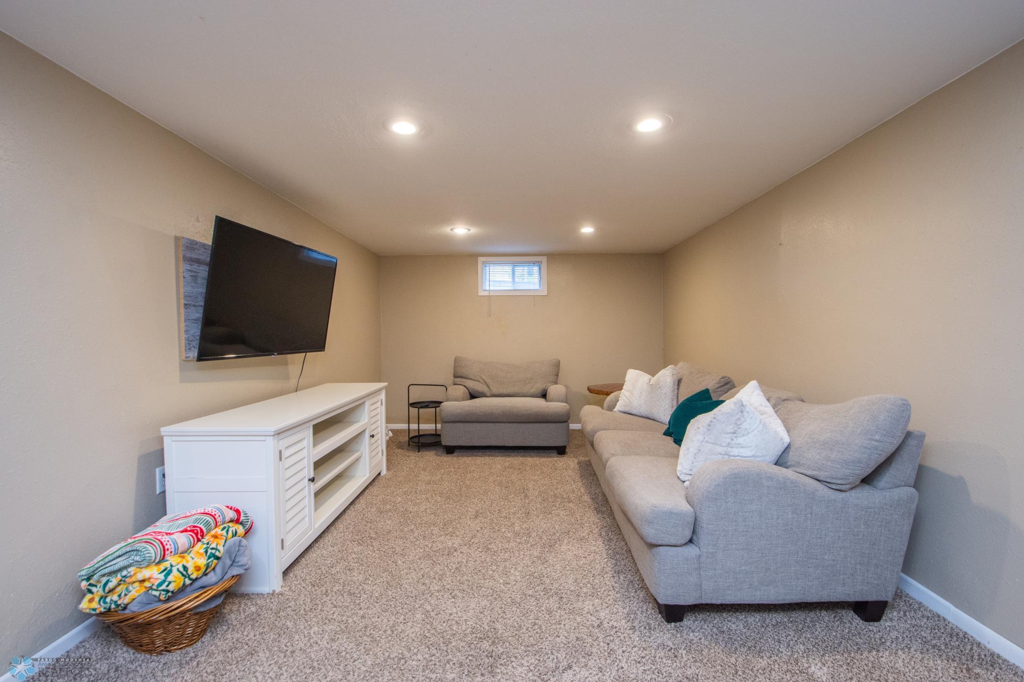 Downstairs family room