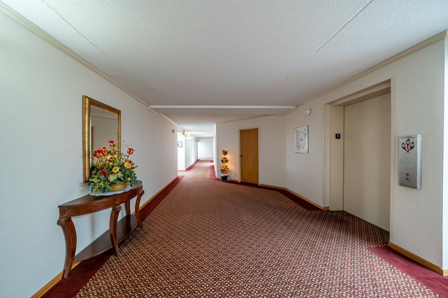 Wide hallways