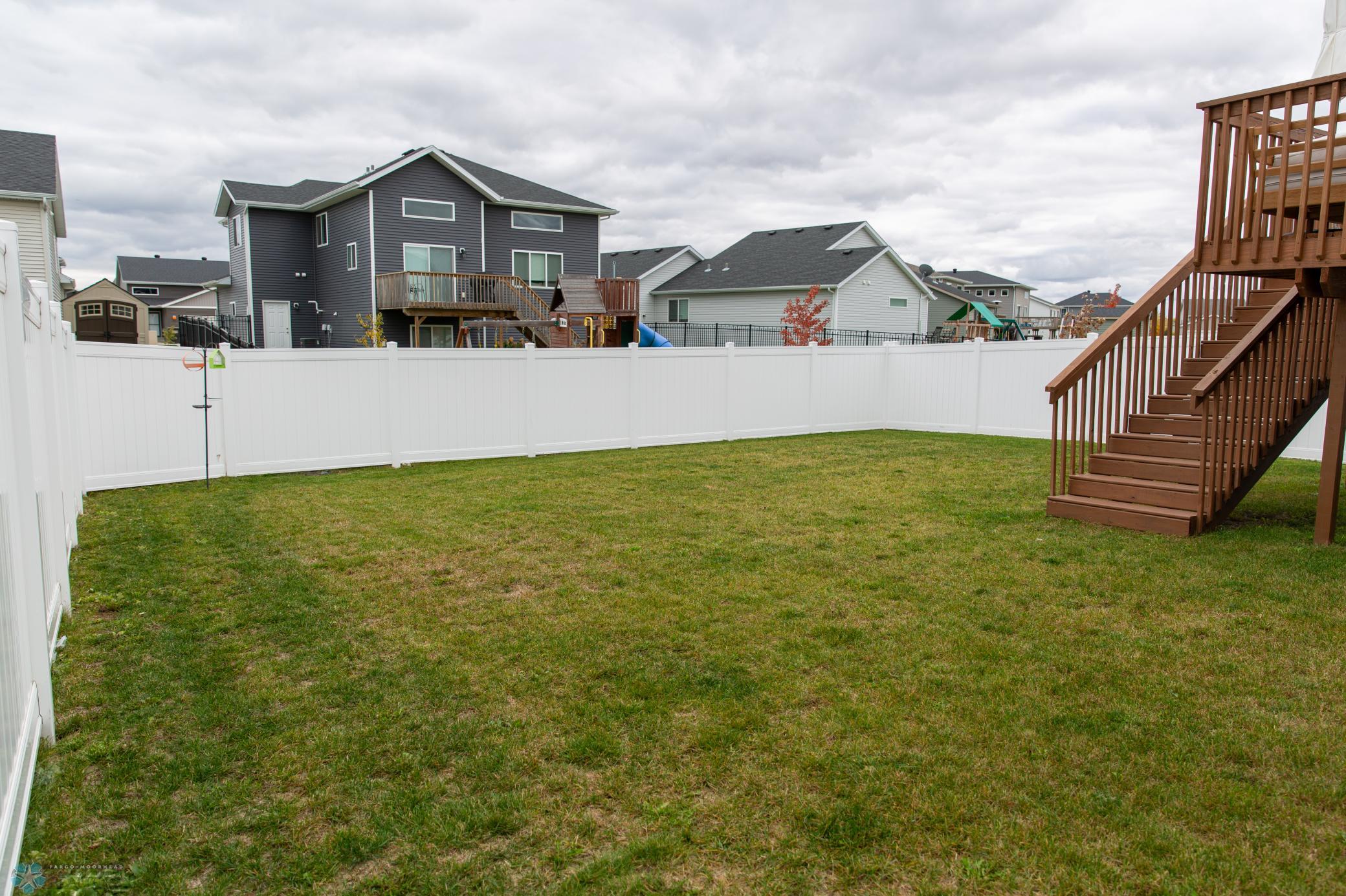 Fenced-In Backyard