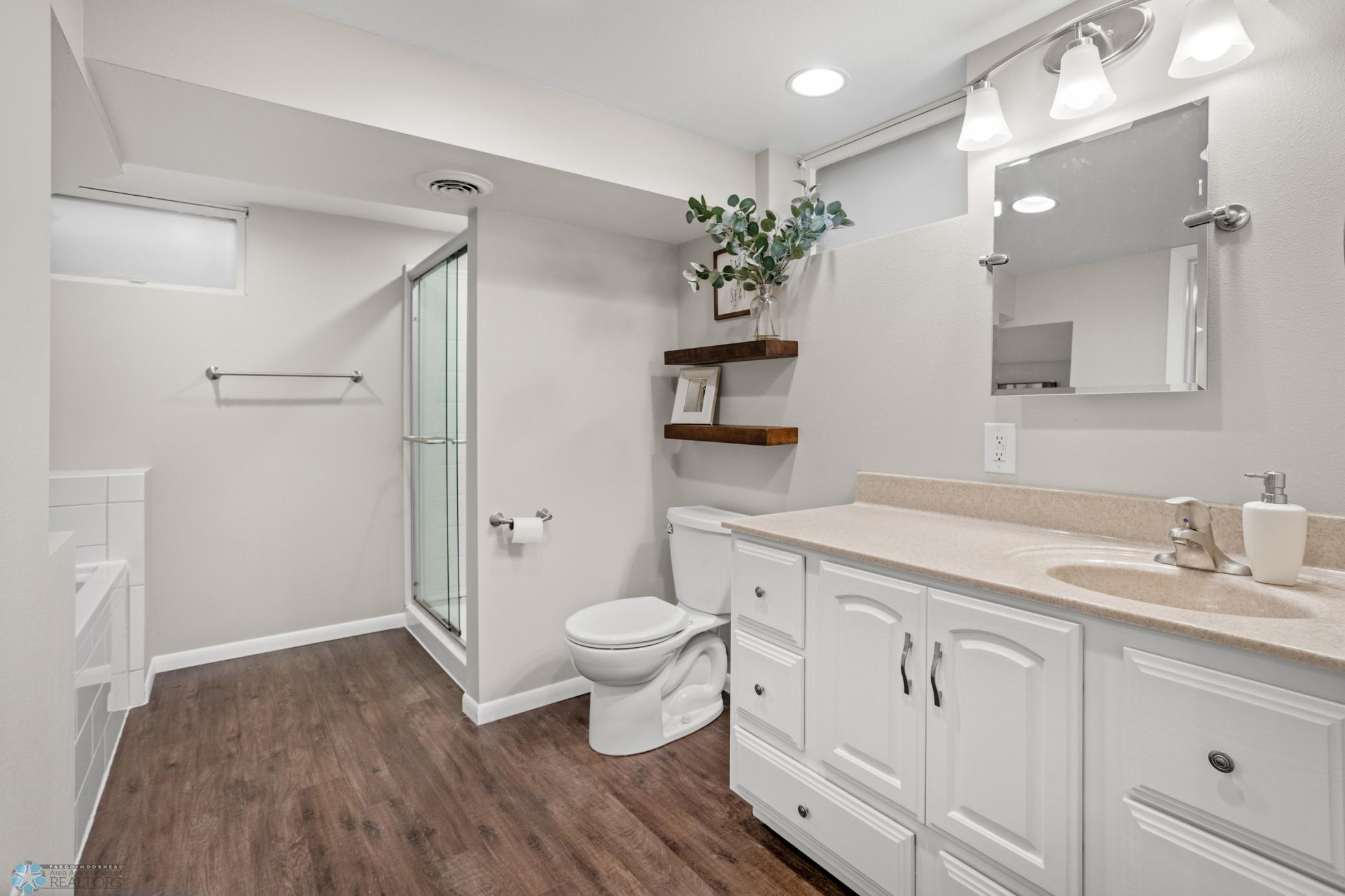 Basement Primary bathroom