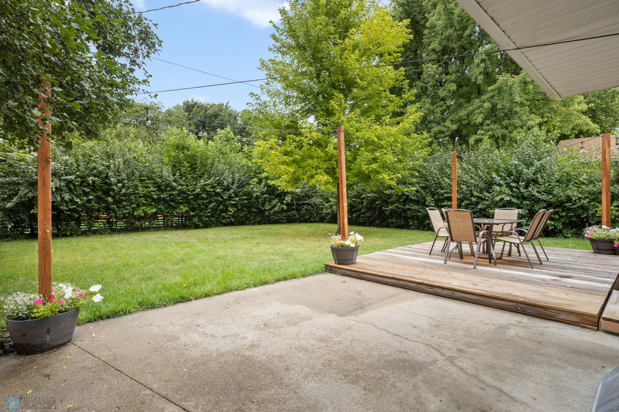 Backyard patio 2