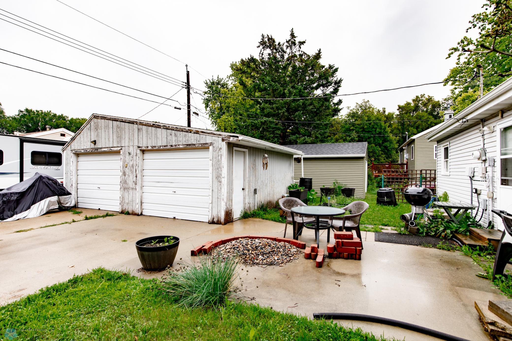 Garage + Patio