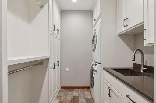 Additional image showing the abundant storage solutions and generous hanging space!
