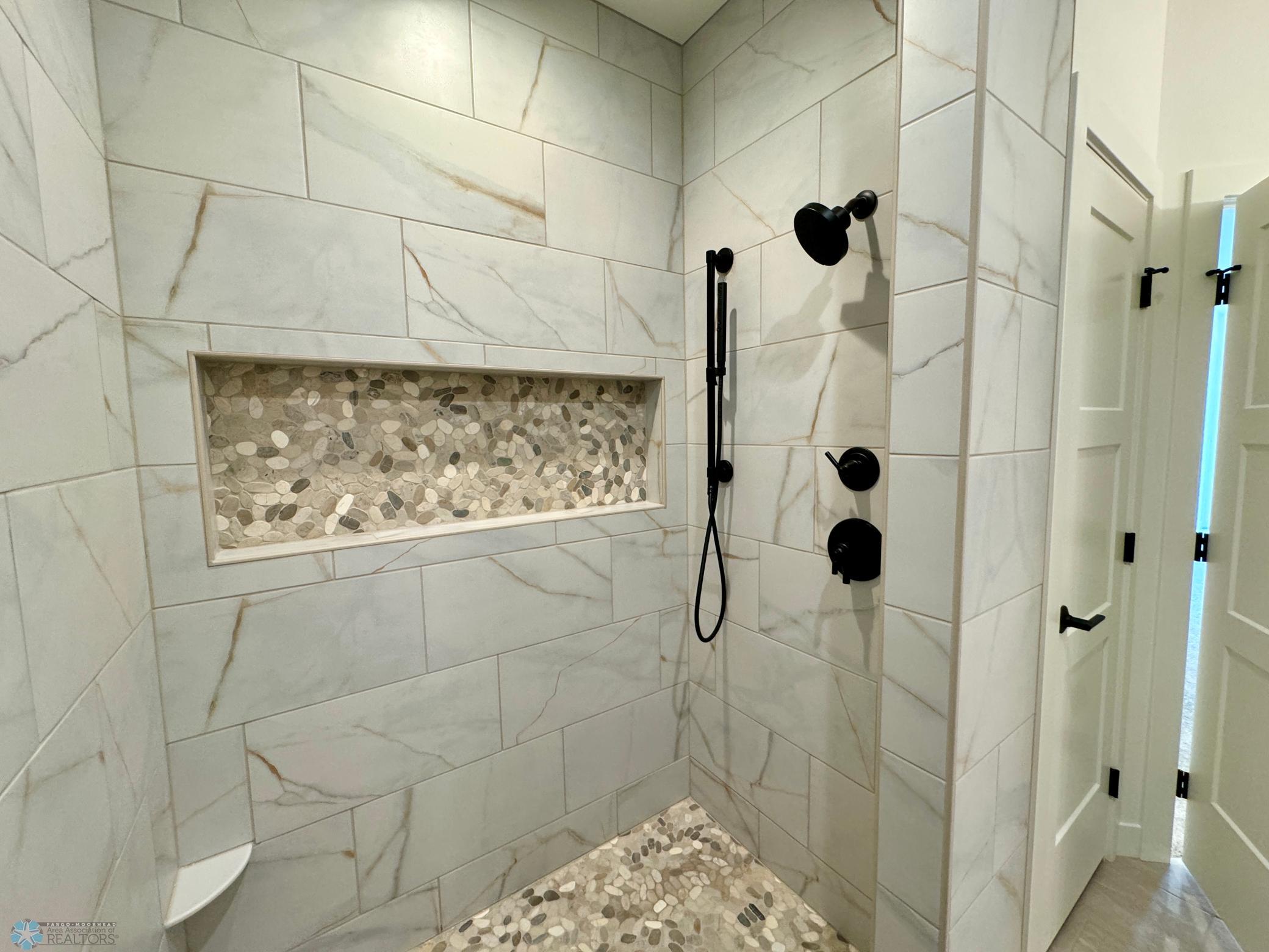 Walk-in Tile Shower
