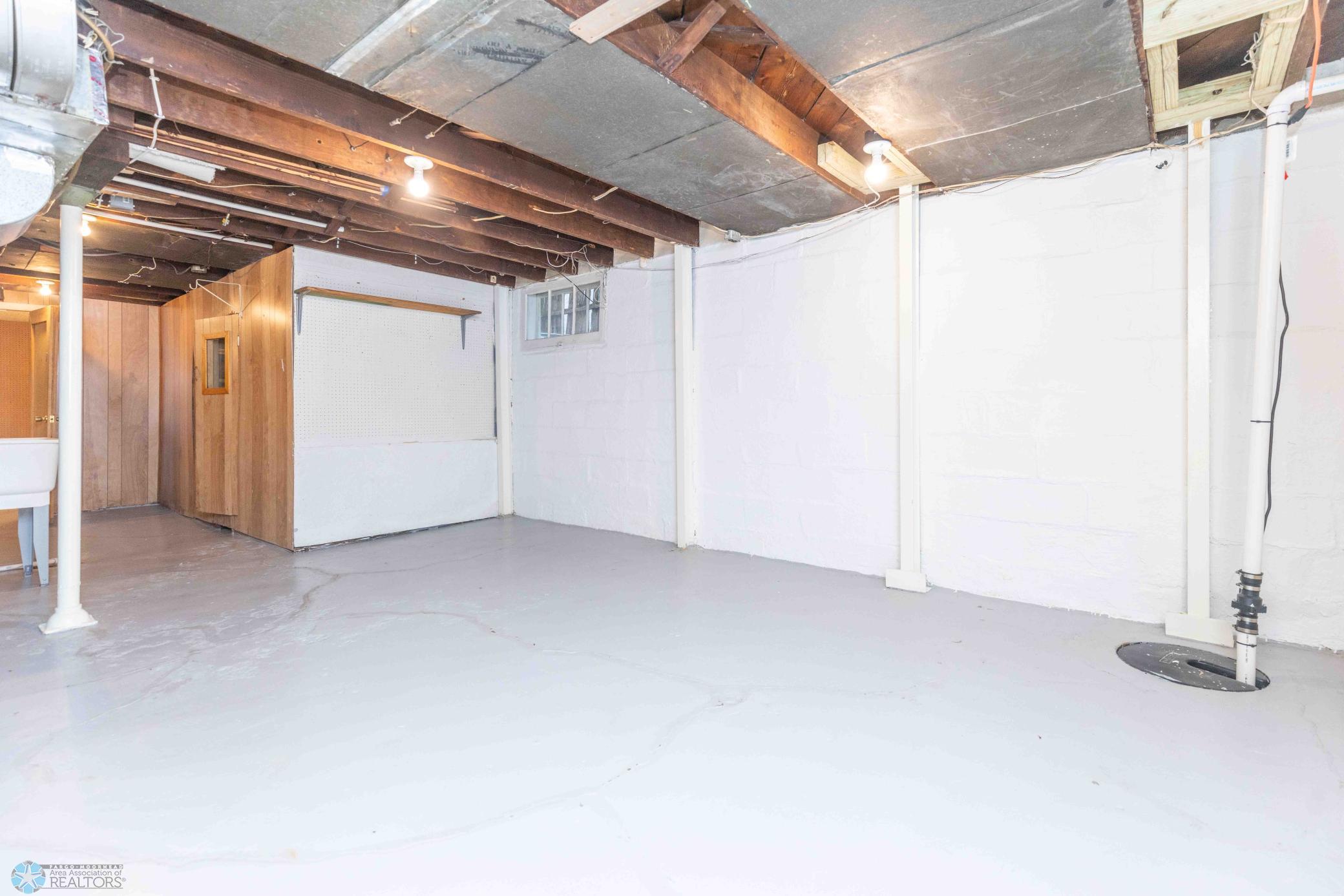 Was used as a family room but with egress could be 4th bedroom.