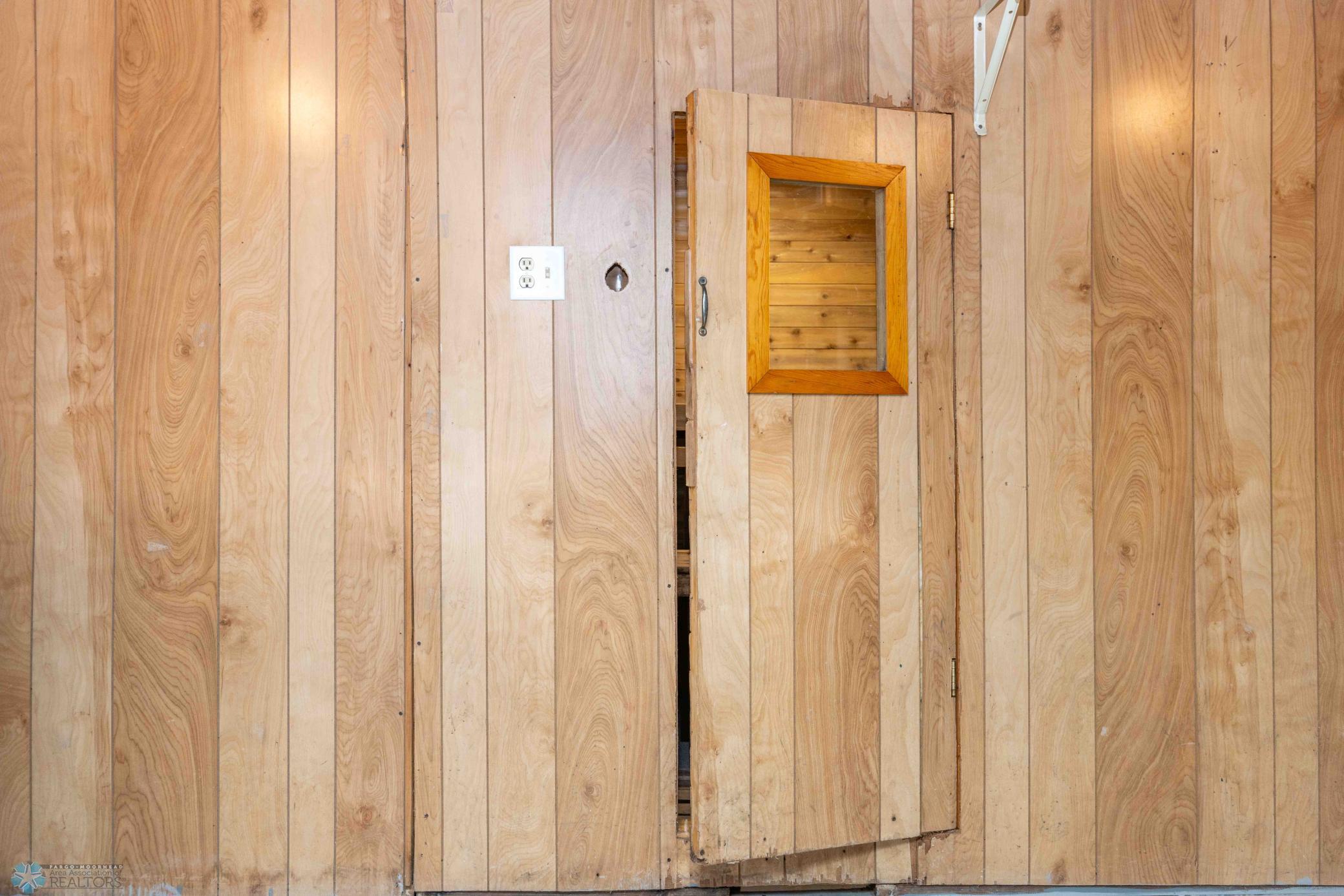 Roughed in Sauna