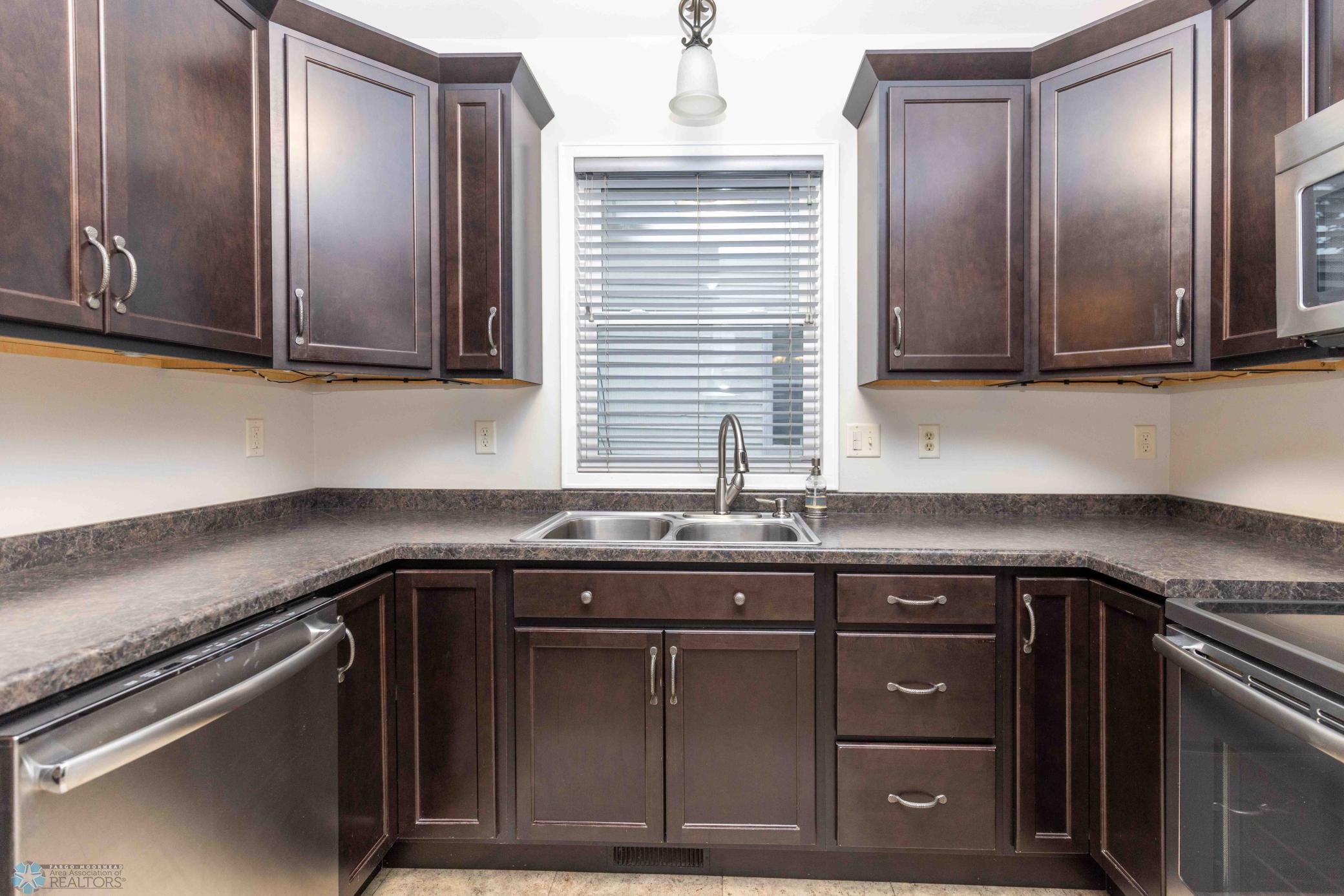 Deep oversized stainless steel sink.