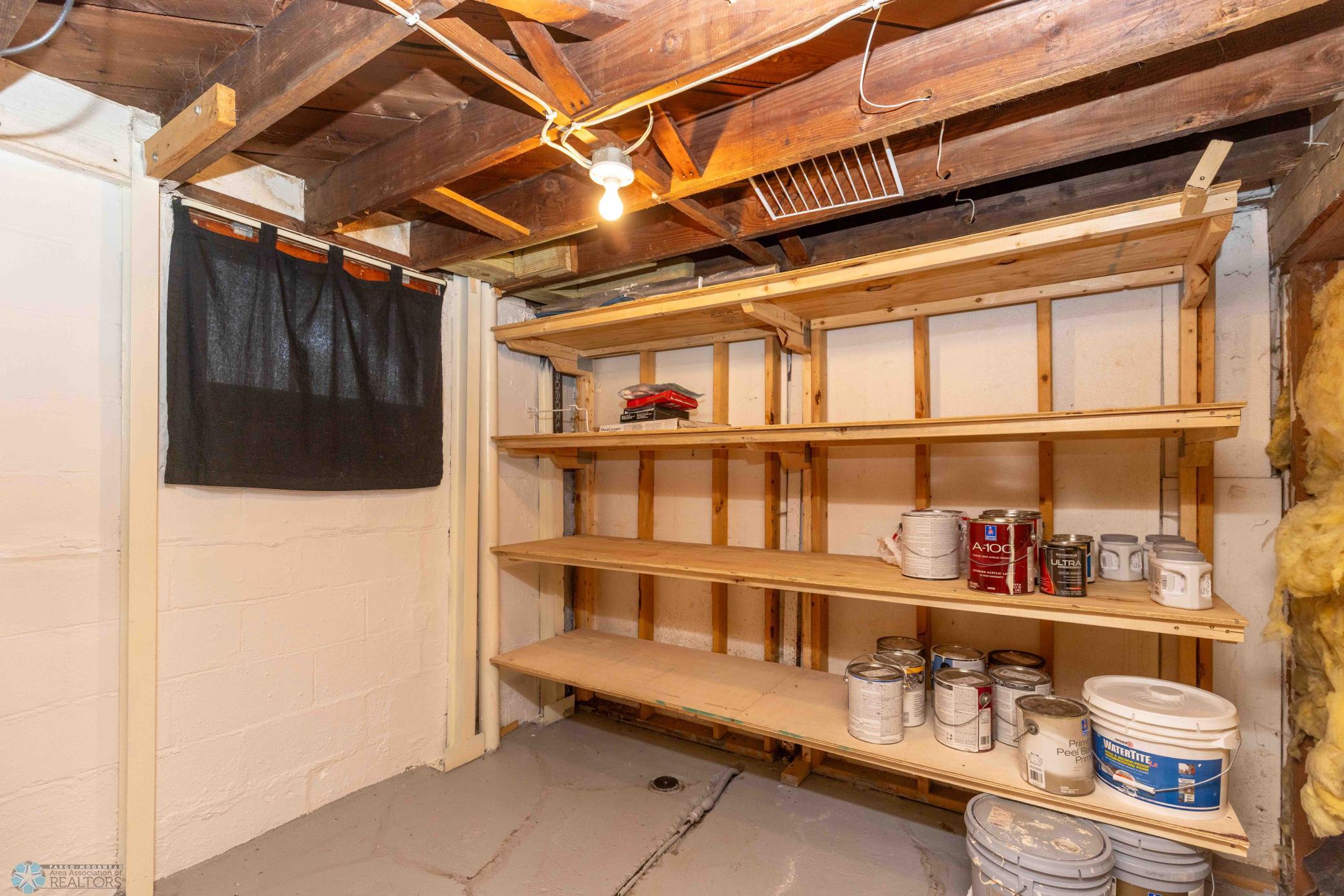 Basement Storage