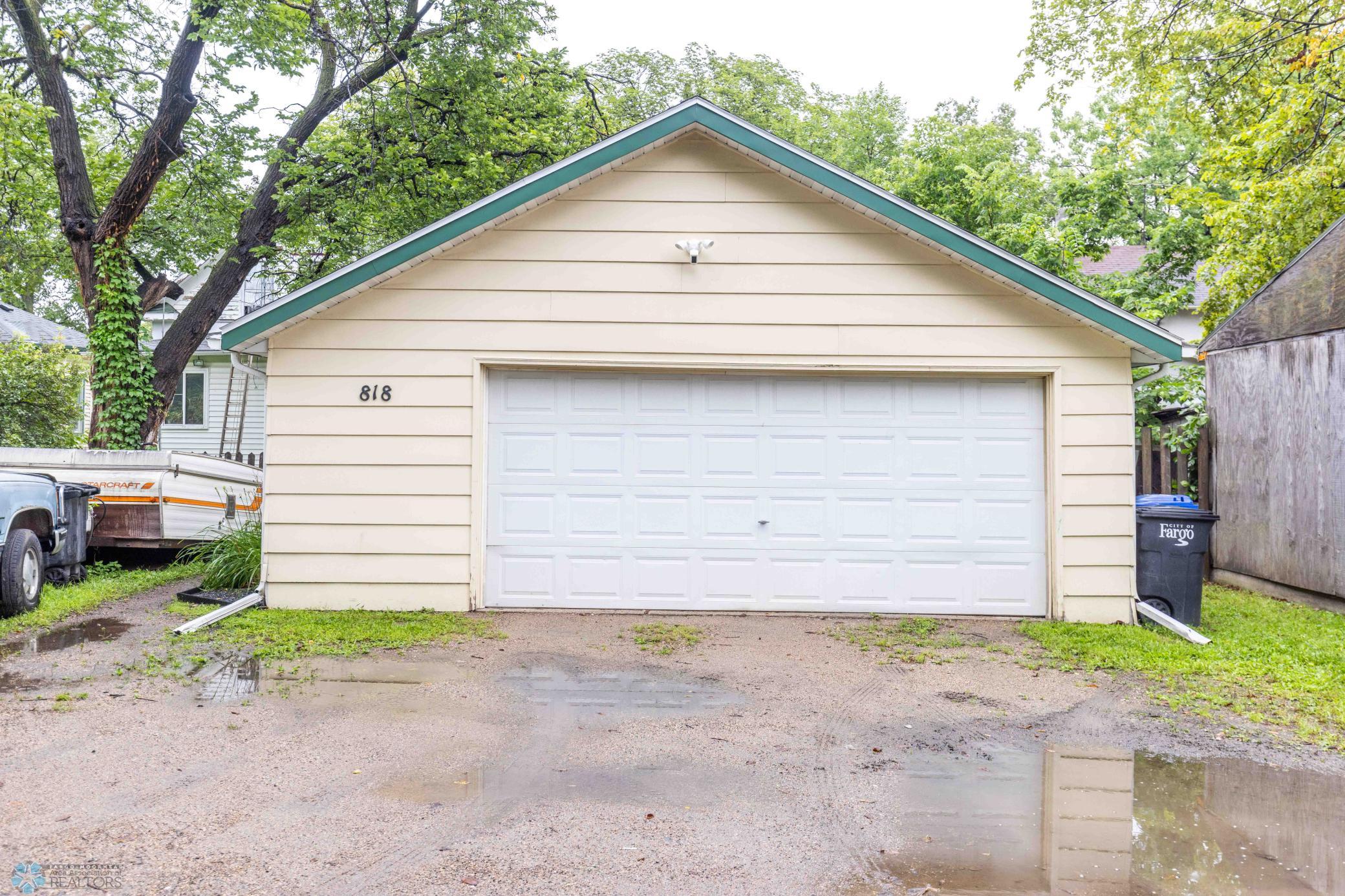 Oversized Double Garage