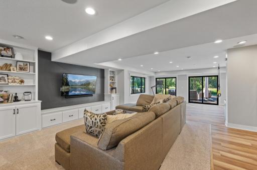 A comfortable place for movies snuggled up on the couch