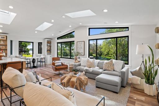 This effortless living space makes relaxation and entertaining so very easy