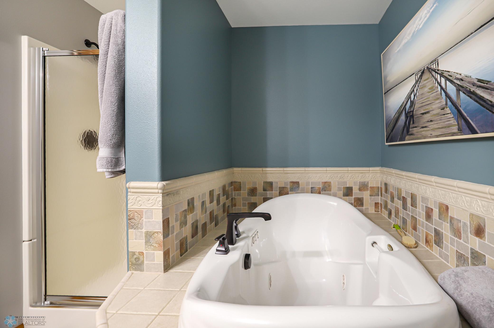 Huge jetted tub