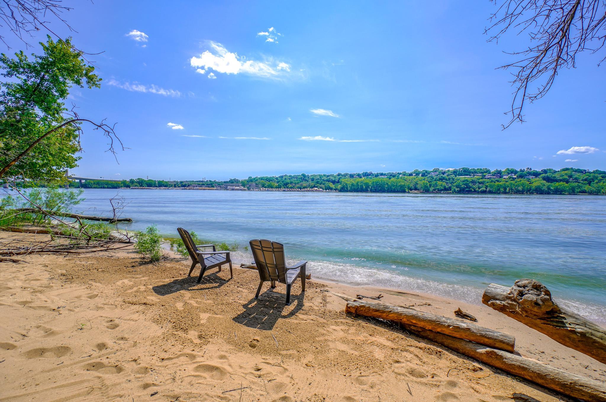 This is just one of the many sandy spots you can claim as your private beach area for some quiet time, read a book or just reflect on natures beauty