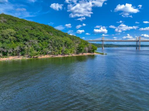 The newer St. Croix Crossing bridge is truly not a noise intrusion, traffic is rarely heard due to construction using thick rubber under the road bed. It's a thing of beauty at night, and a fun part of the loop trail whether you are walking or biking