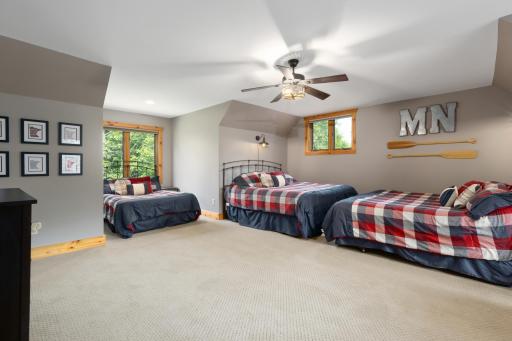 Upper Level Large Bedroom, Two King Size Beds and to Full Size Beds!