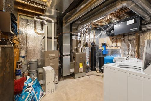 Lower Level Utility Room with 2nd Set of Laundry Machines