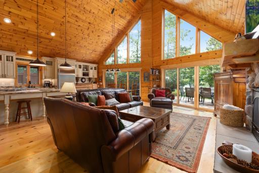 Vaulted Ceilings, Windows from Floor to Ceiling!