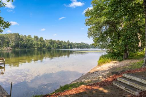 Gorgeous Lake Views from your Sandy Beach!