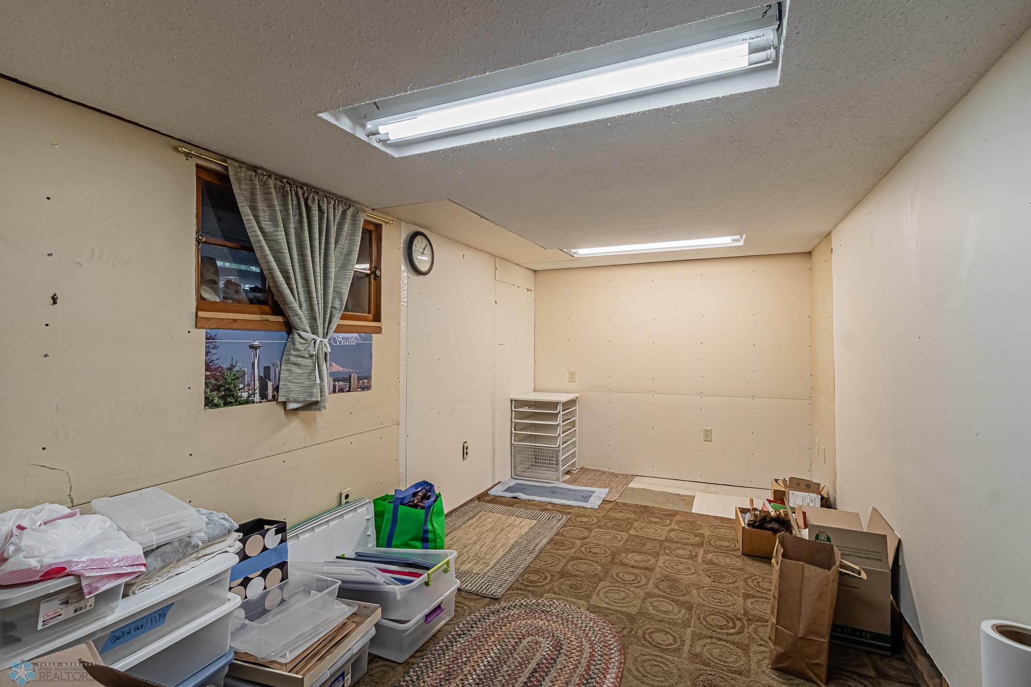 Basement - room partially finished