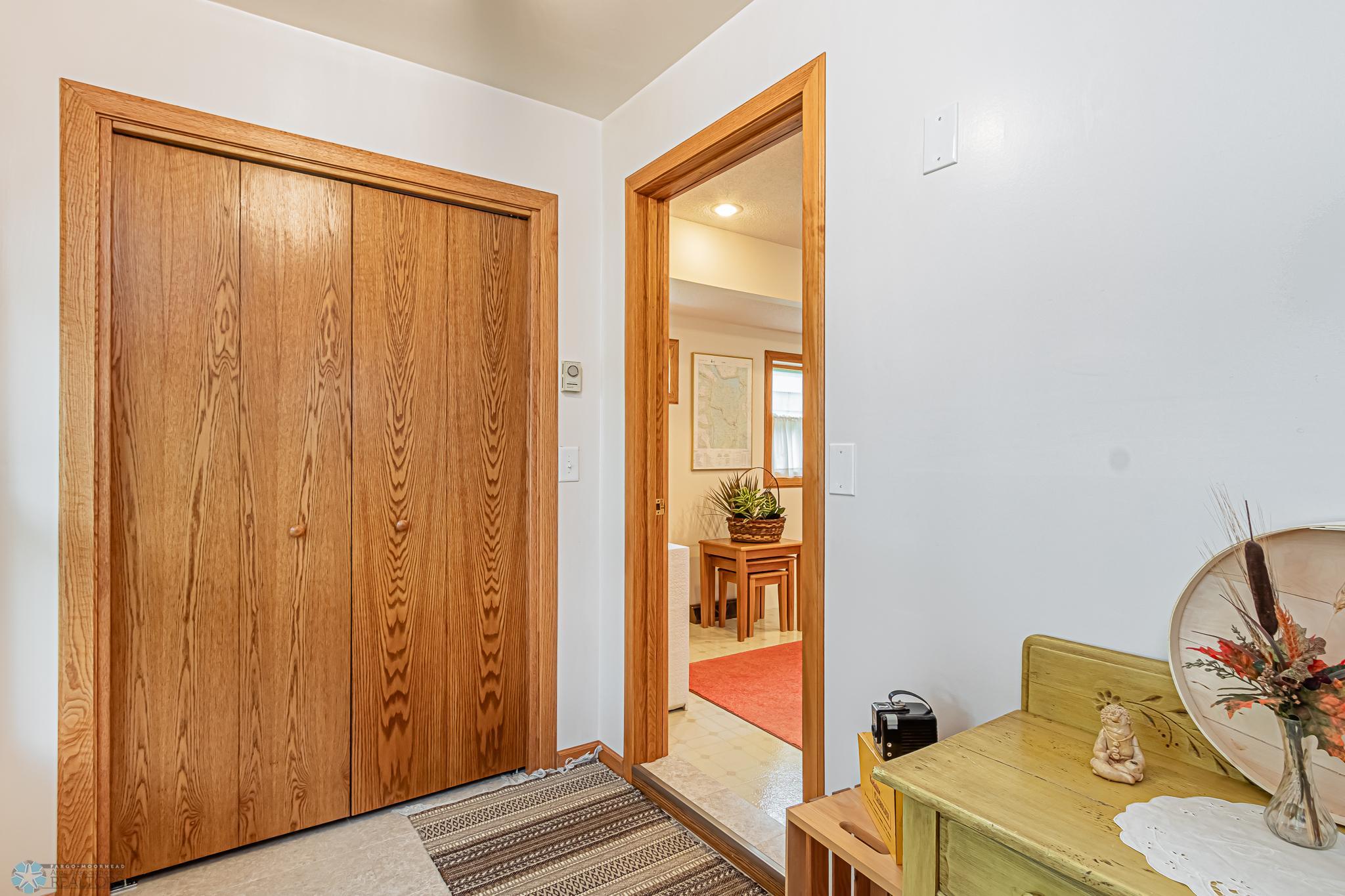 Front foyer closet