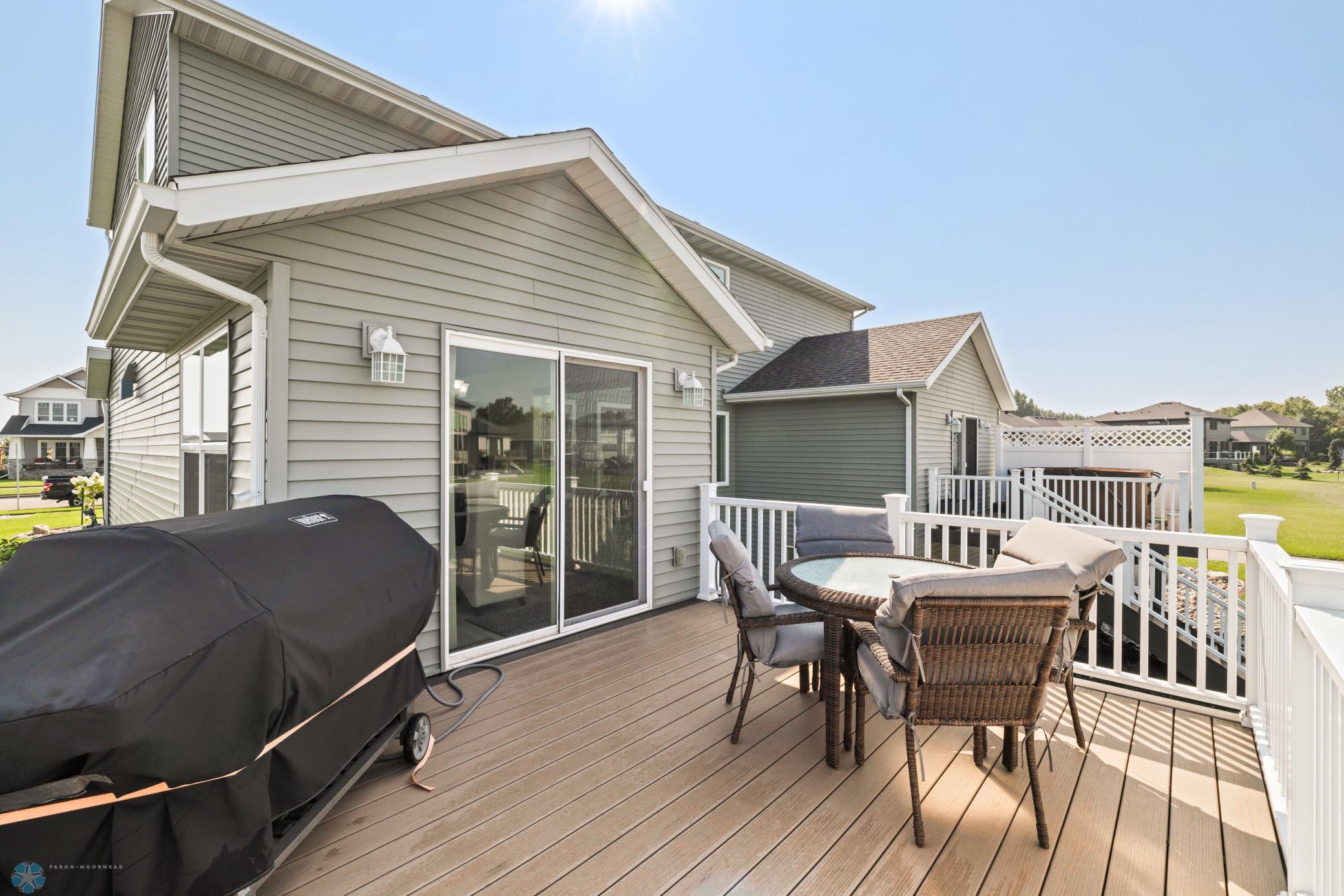 Maintenance Free Deck Off Of Dining Room