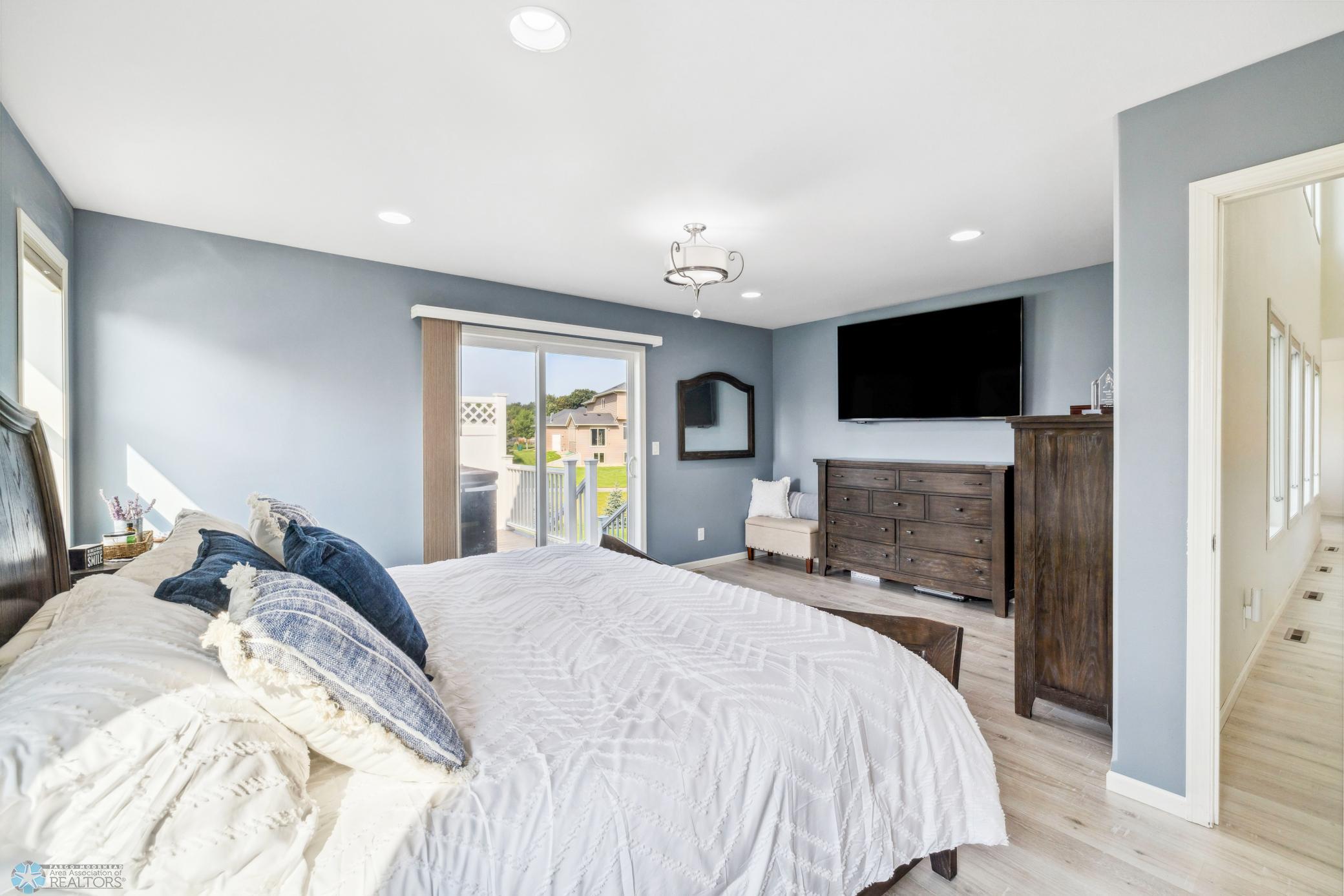 Primary Bedroom With Private Deck