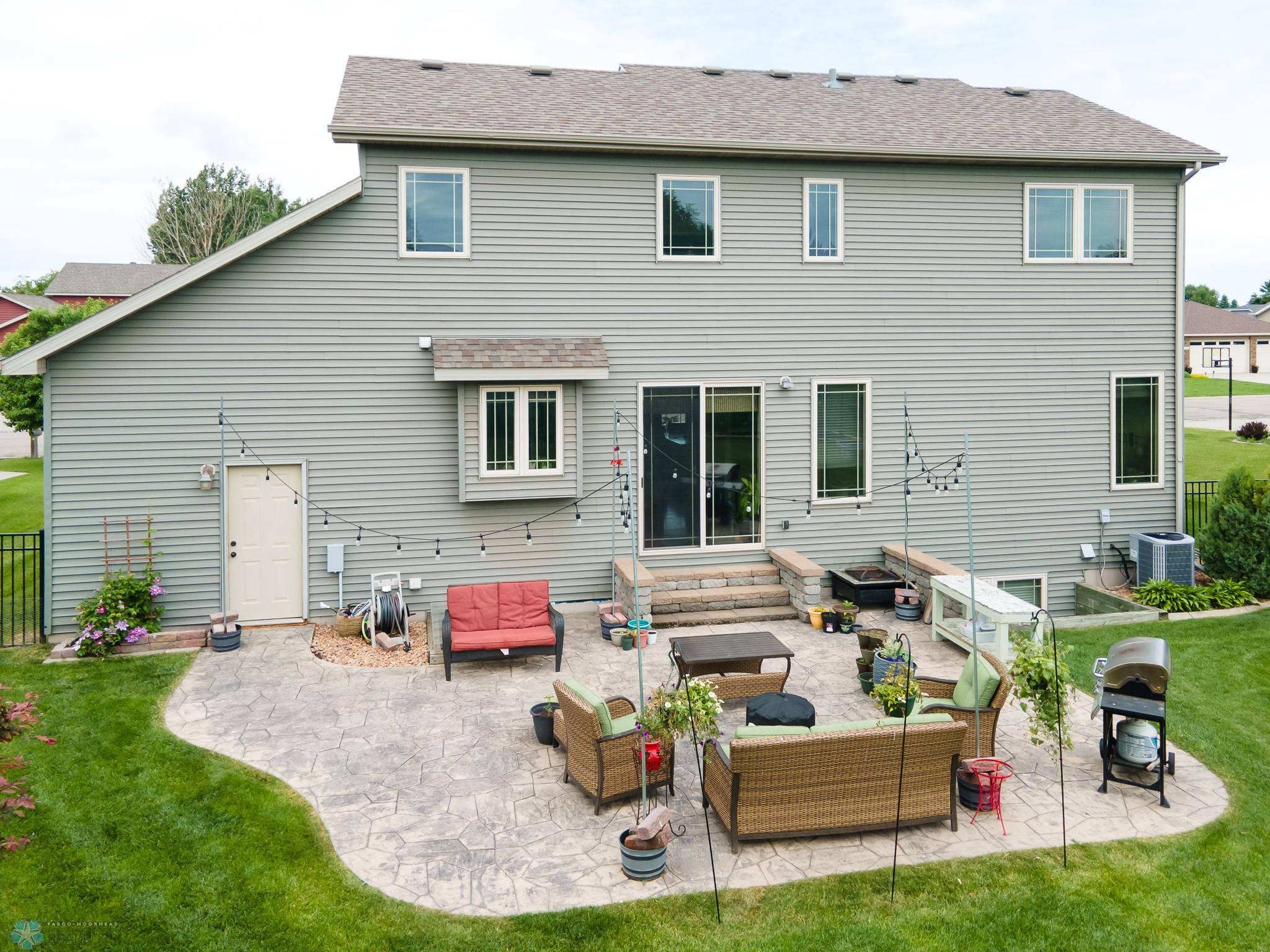Large Stampcrete Patio