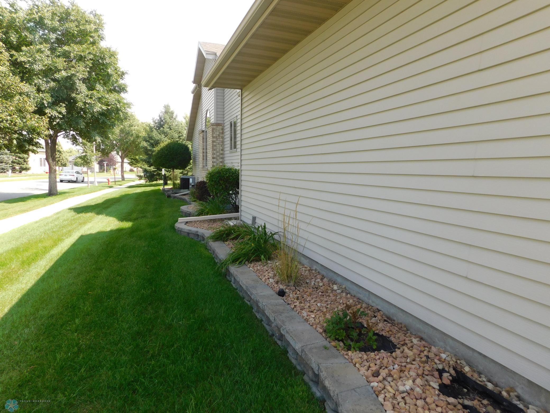 side landscaping