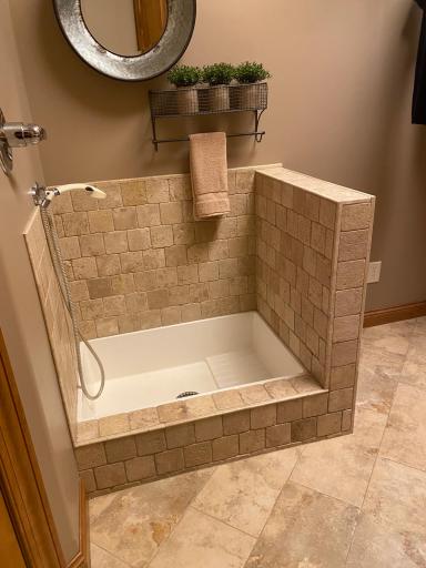 Pamper Your Pets or Clean Your Boots in the Laundry's Tiled Dog Wash Station!