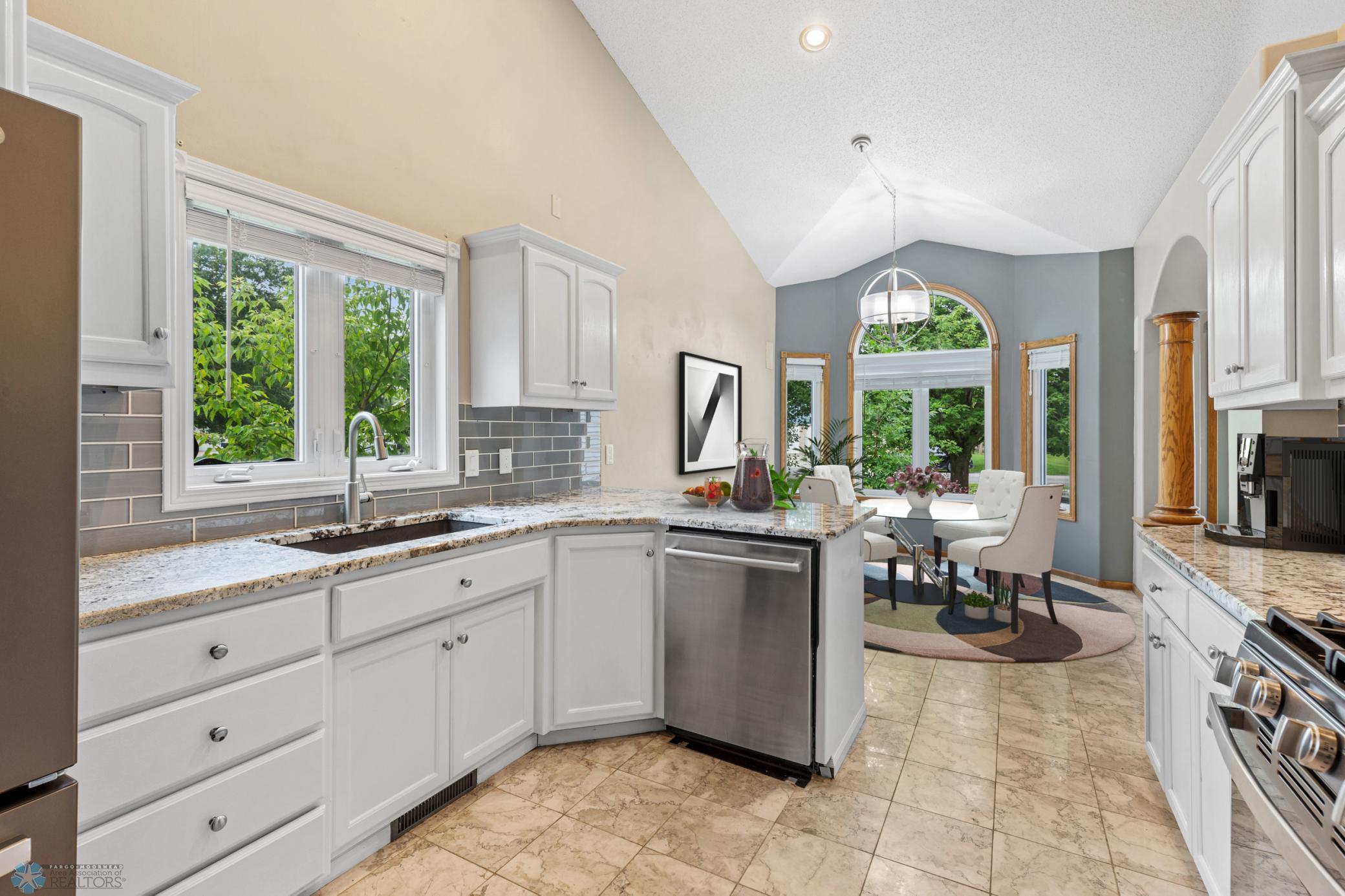 Virtually Staged Kitchen