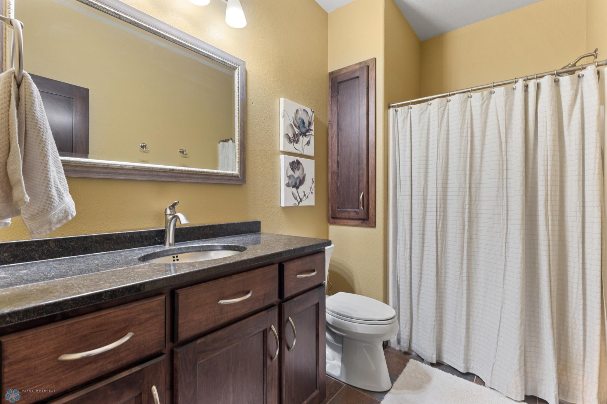 3/4 bath in basement